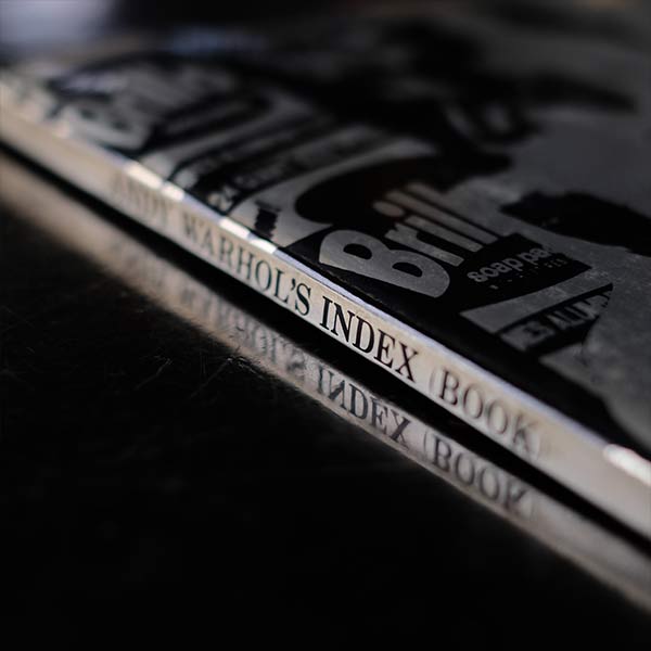 ANDY WARHOL'S INDEX (BOOK)