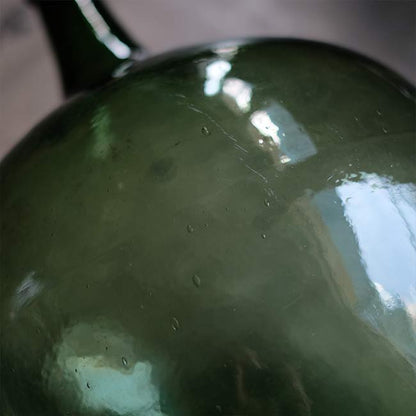Apple green demijohn bottle