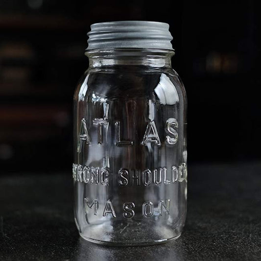 Atlas Strong Shoulder Mason Jar 32oz 1930～1940年代