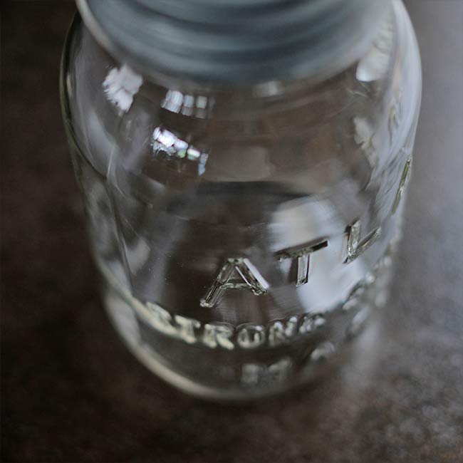 Atlas Strong Shoulder Mason Jar 32oz 1930～1940年代 – zakka store towi