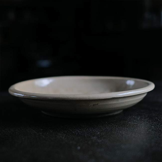 菖蒲文 石皿