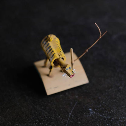 竹細工の虎