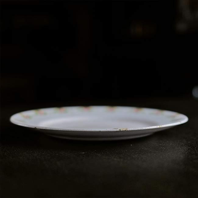 BEST IRONSTONE（日本硬質陶器）デザート皿 φ21cm
