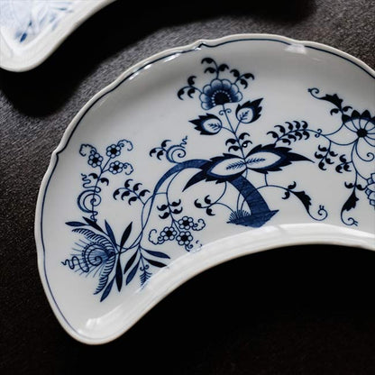Blue Danube 三日月型皿