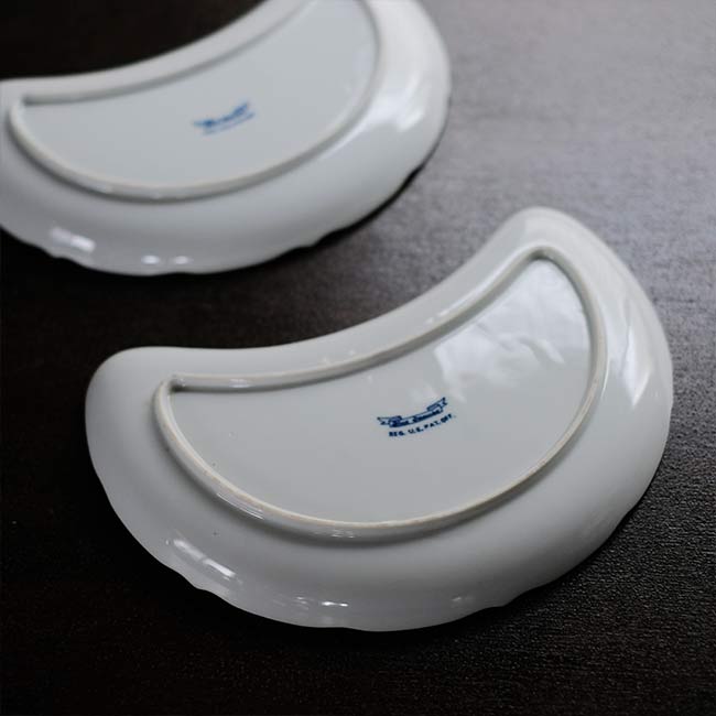 Blue Danube 三日月型皿