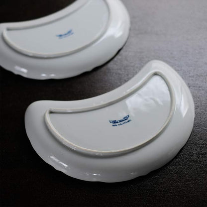 Blue Danube 三日月型皿