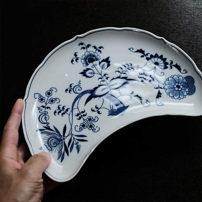 Blue Danube 三日月型皿