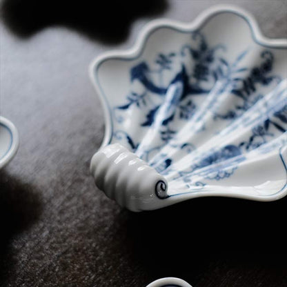 Blue Danube シェル型小皿