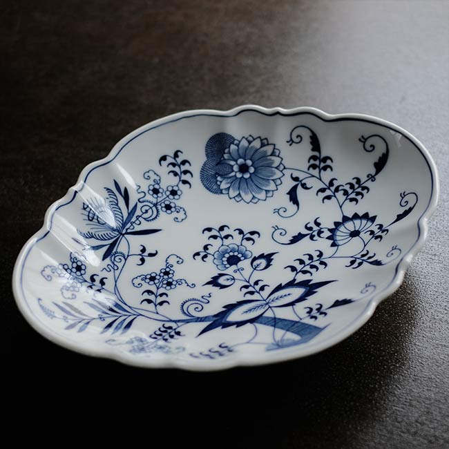 Blue Danube シェル型大皿