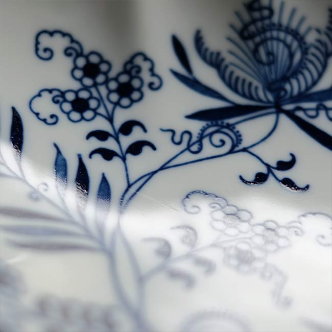 Blue Danube シェル型大皿