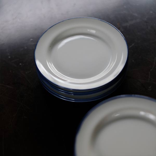 Blue line small plate φ11cm