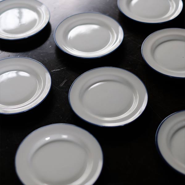 Blue line small plate φ11cm