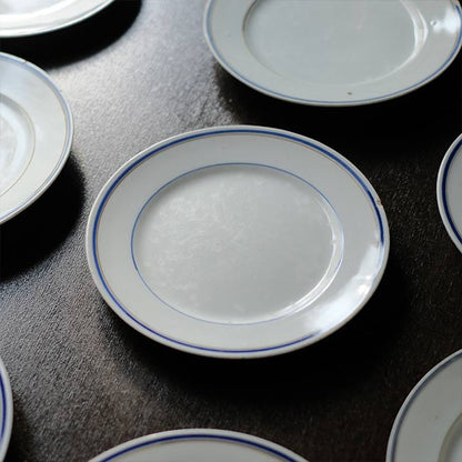 Blue line medium plate φ21cm