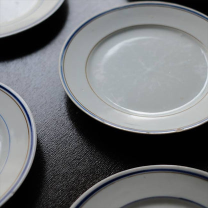 Blue line medium plate φ21cm