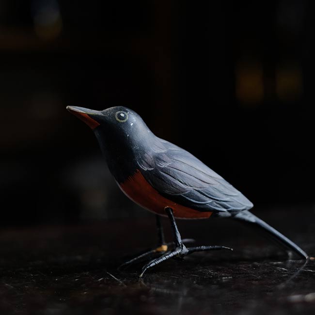 鳥のオブジェ