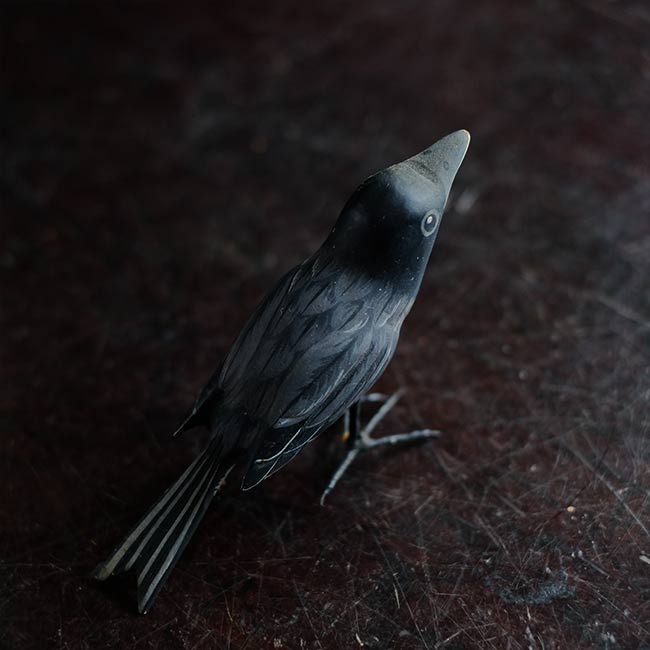 鳥のオブジェ