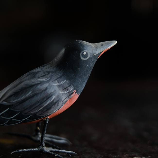 鳥のオブジェ