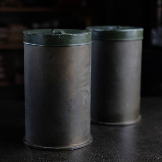 真鍮製キャニスター