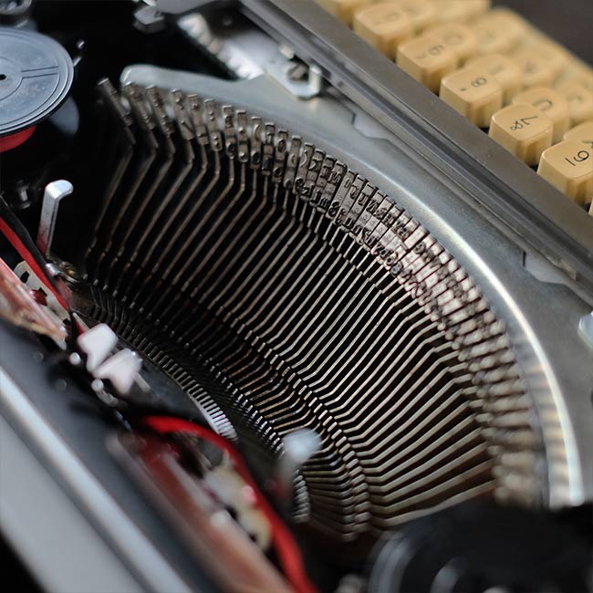 BROTHER 440T タイプライター インクリボン交換済み