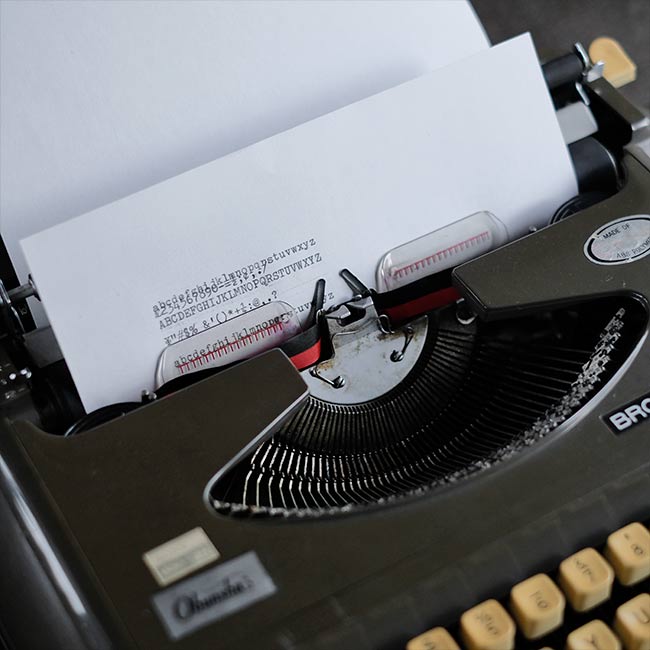 BROTHER 440T タイプライター インクリボン交換済み