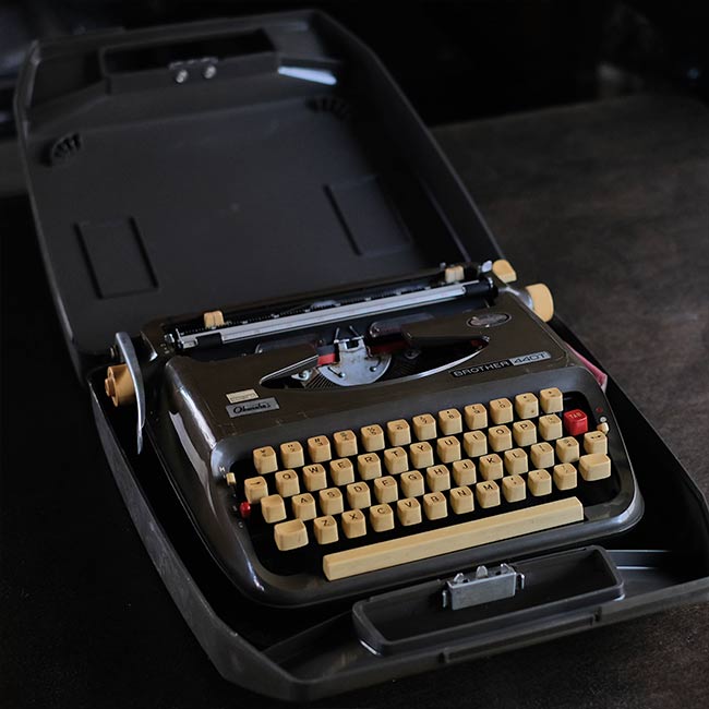 BROTHER 440T タイプライター インクリボン交換済み