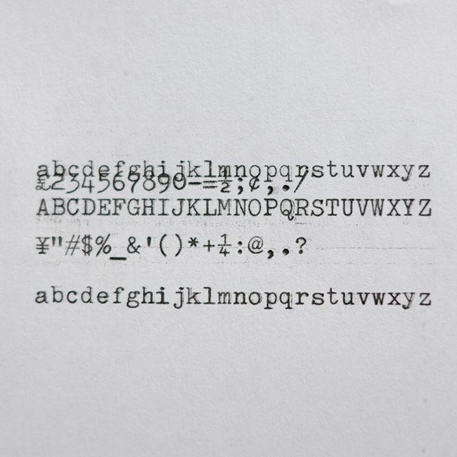 BROTHER 440T タイプライター インクリボン交換済み