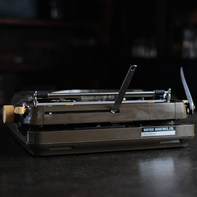 BROTHER 440T タイプライター インクリボン交換済み