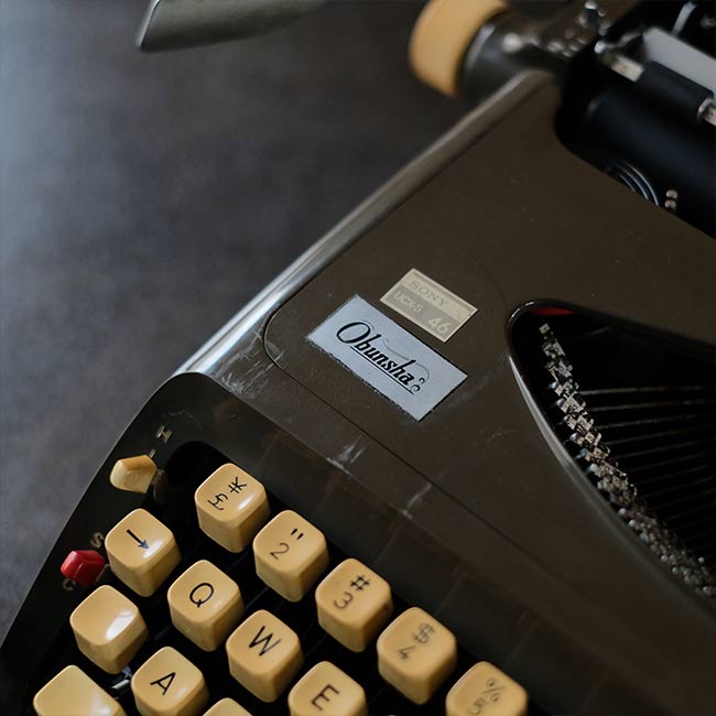 BROTHER 440T タイプライター インクリボン交換済み