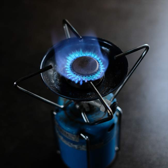 CAMPING GAZ バーナー＋ガス缶2個セット