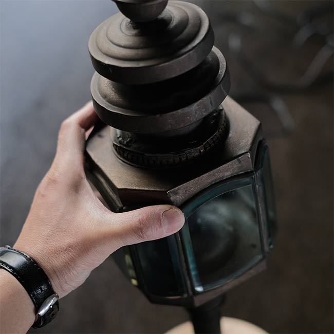 キャリッジランプのスタンドライト