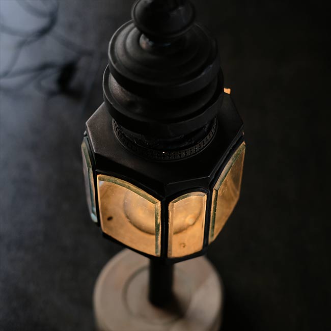 キャリッジランプのスタンドライト