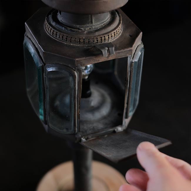 キャリッジランプのスタンドライト