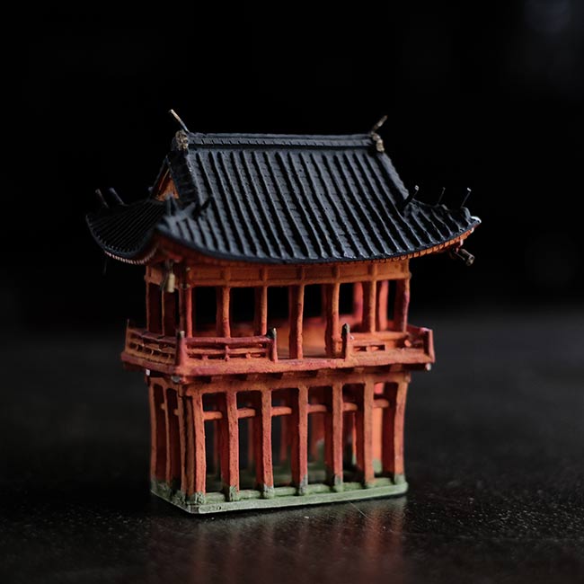 神社の模型