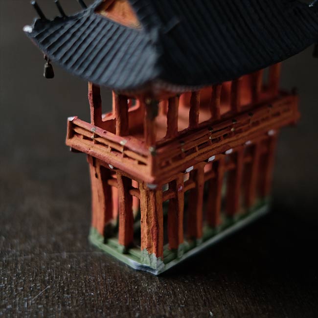 神社の模型