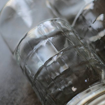 網目模様のメイソンジャー