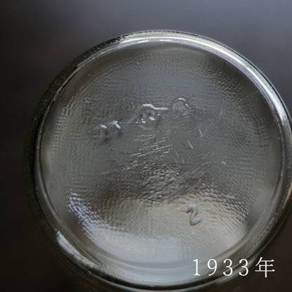 網目模様のメイソンジャー