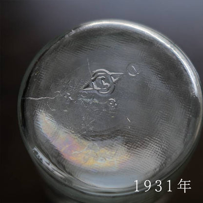 網目模様のメイソンジャー