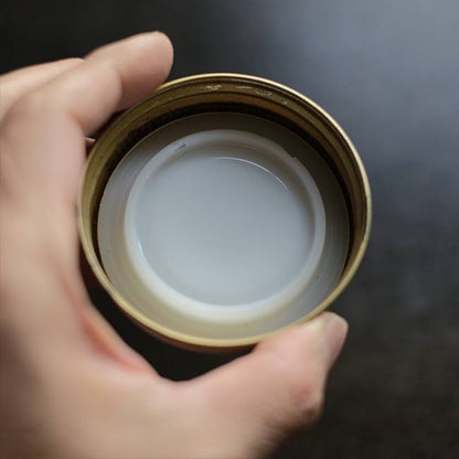 網目模様のメイソンジャー