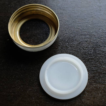 網目模様のメイソンジャー