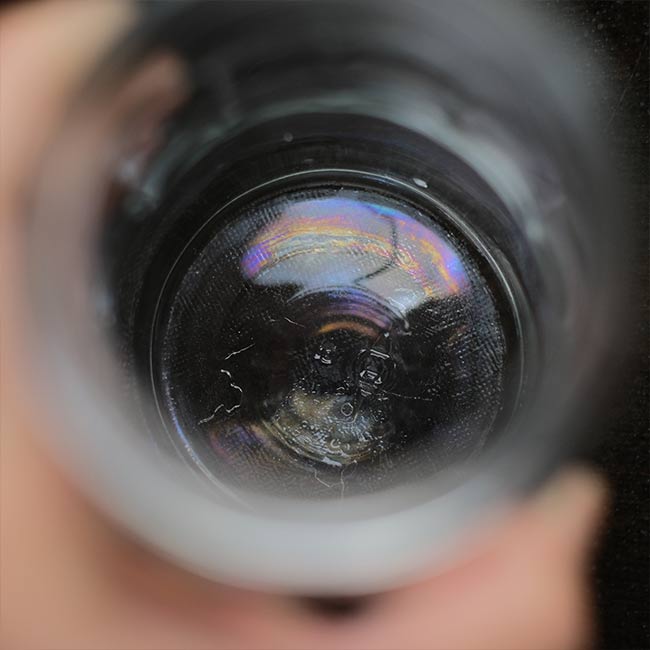 網目模様のメイソンジャー