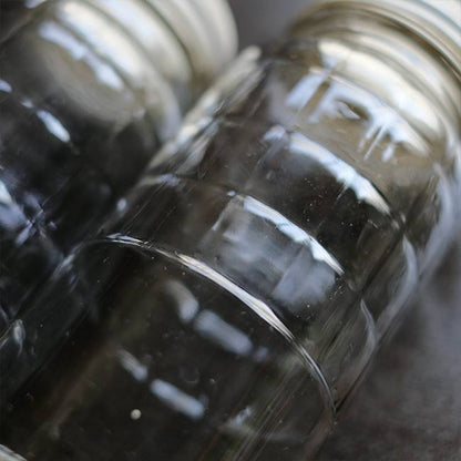 網目模様のメイソンジャー