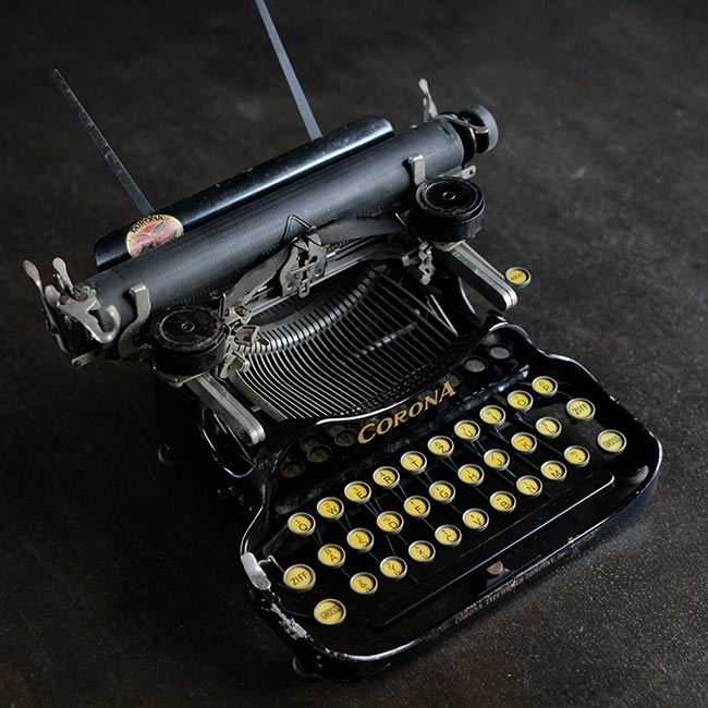 CORONA 3 タイプライター 1923年製 – zakka store towi