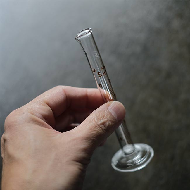 DAIWAメスシリンダー 5ml
