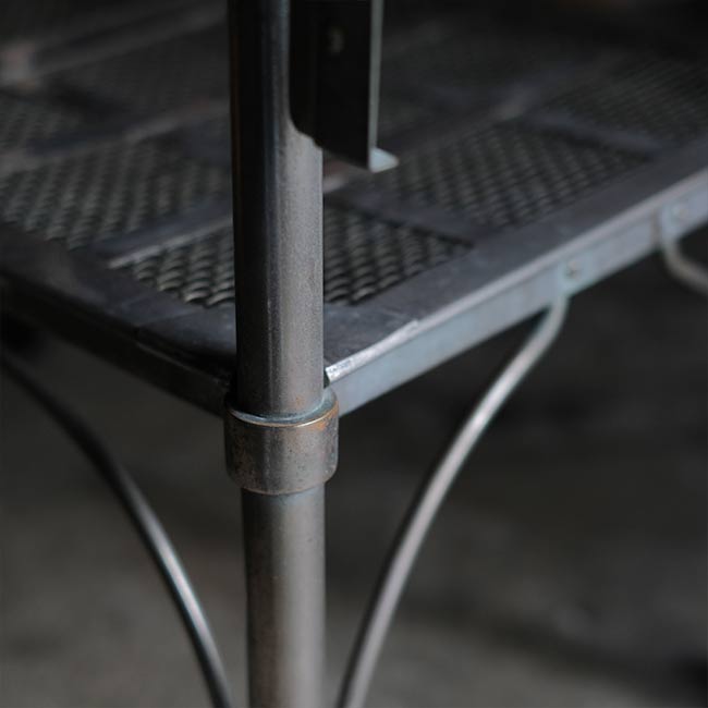 サイドテーブル付きメディカルカート