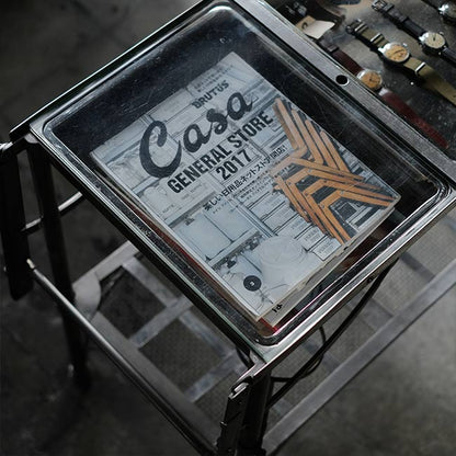 サイドテーブル付きメディカルカート