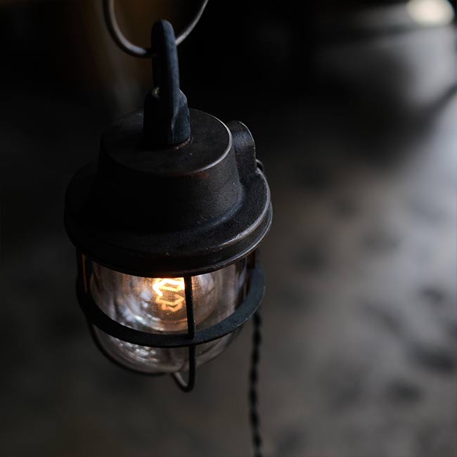 Hanging marine work light