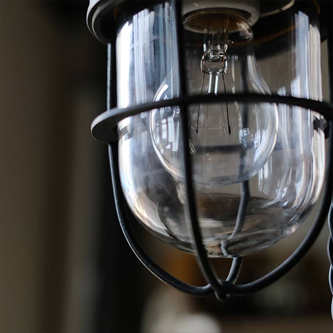 Hanging marine work light