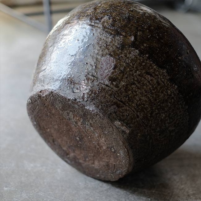 越前 茶壺