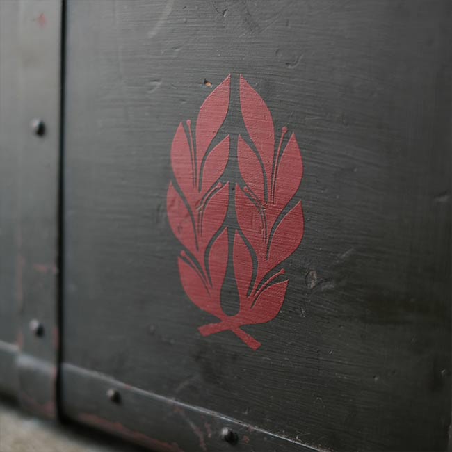 陸軍獣医部の収納ボックス