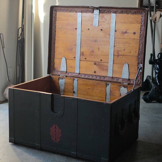 陸軍獣医部の収納ボックス